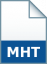 Mime HTML (MHTML) File